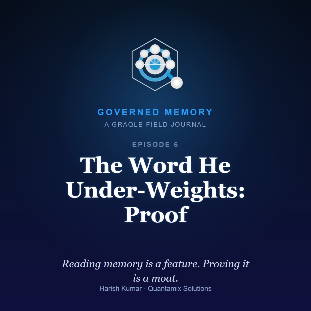Governed Memory episode 6
